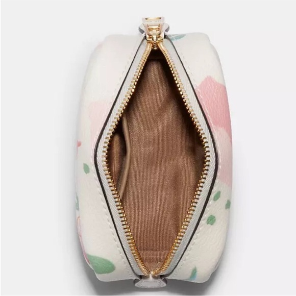 Coach Floral Small Boxy Cosmetic Case NWT - Picture 10 of 11